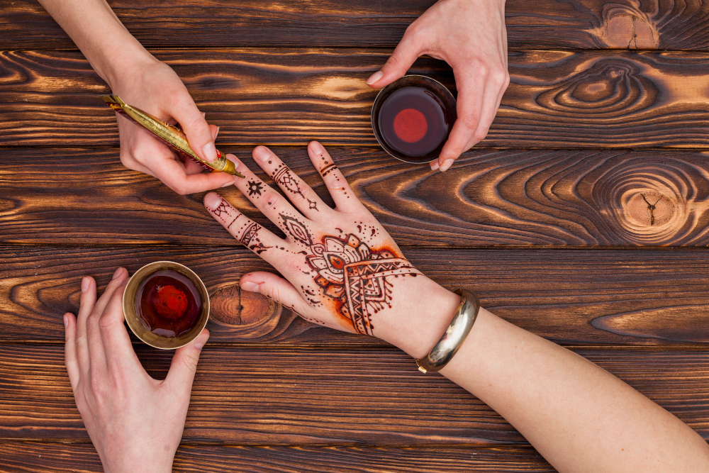 Cut Mate+Wedding Henna